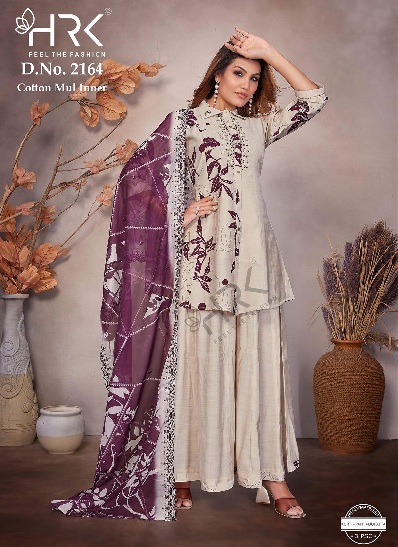 HRK 2164 Modal Printed Designer Readymade Suits Suppliers In India